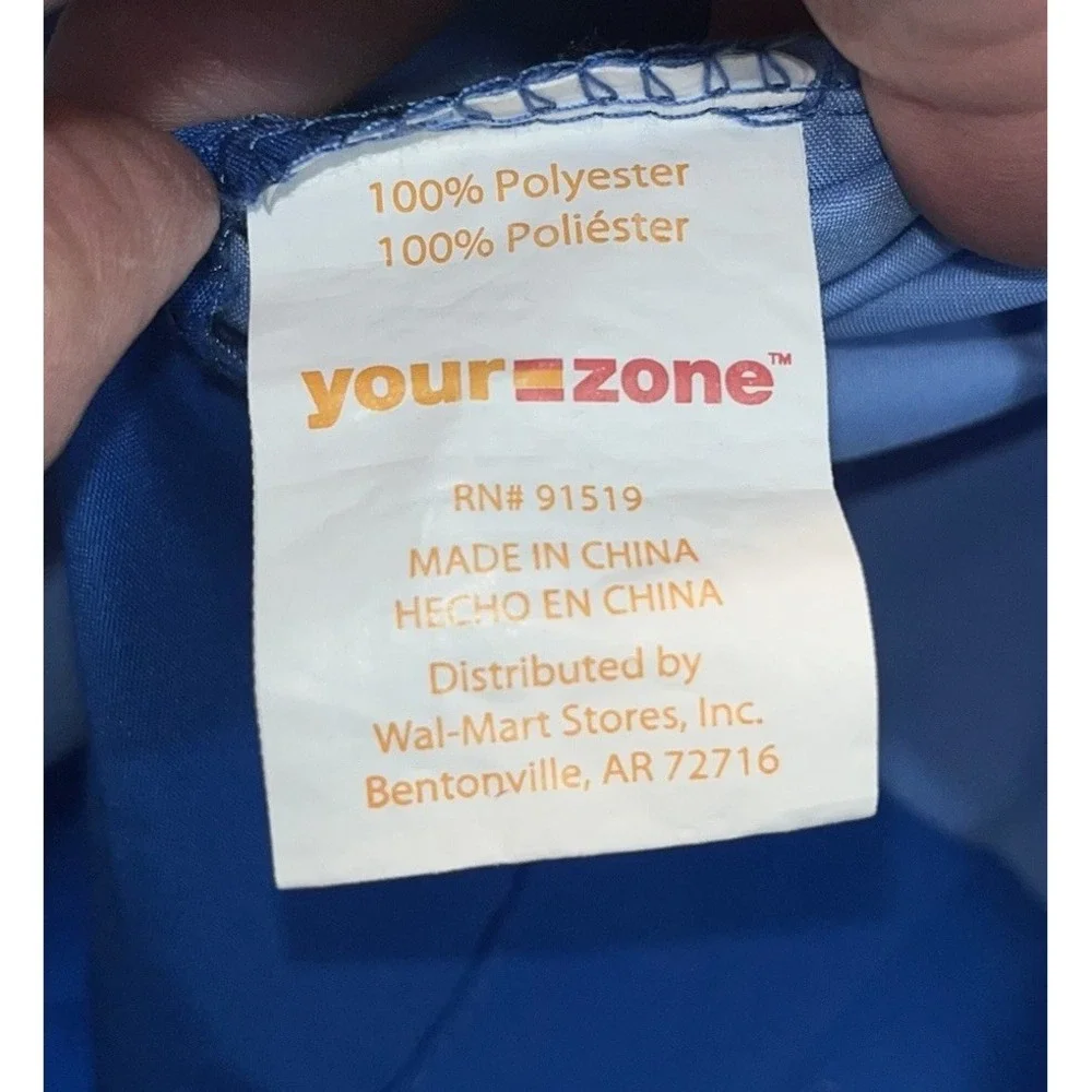 Body Pillow Pillowcase Your Zone Two Tone Blue 100% Polyester‎